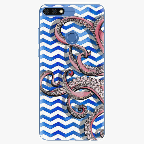 Plastový kryt iSaprio - Octopus - Huawei Honor 7C Plastový kryt iSaprio - Octopus - Huawei Honor 7C