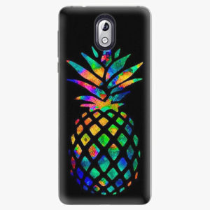 Plastový kryt iSaprio - Rainbow Pineapple - Nokia 3.1