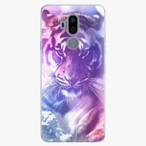 Plastový kryt iSaprio - Purple Tiger - LG G7