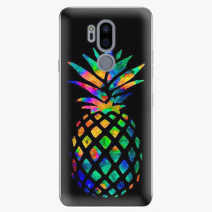 Plastový kryt iSaprio - Rainbow Pineapple - LG G7