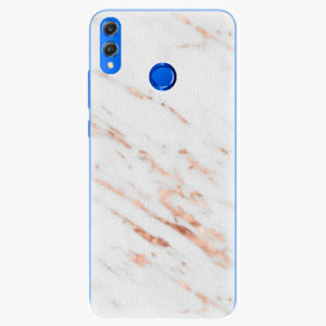 Plastový kryt iSaprio - Rose Gold Marble - Huawei Honor 8X