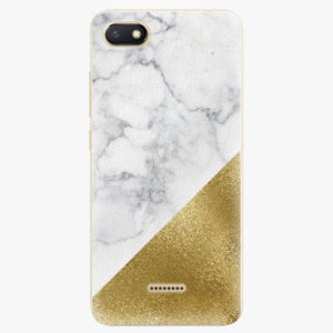 Plastový kryt iSaprio - Gold and WH Marble - Xiaomi Redmi 6A