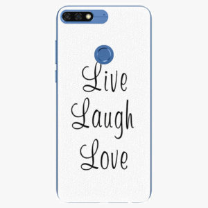Plastový kryt iSaprio - Live Laugh Love - Huawei Honor 7C