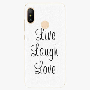 Plastový kryt iSaprio - Live Laugh Love - Xiaomi Mi A2 Lite