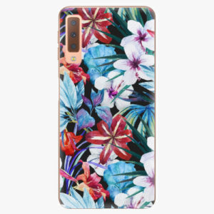 Plastový kryt iSaprio - Tropical Flowers 05 - Samsung Galaxy A7 (2018)