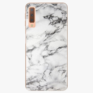 Plastový kryt iSaprio - White Marble 01 - Samsung Galaxy A7 (2018)