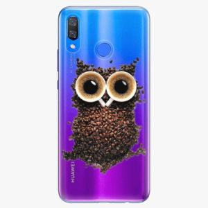 Plastový kryt iSaprio - Owl And Coffee - Huawei Y9 2019