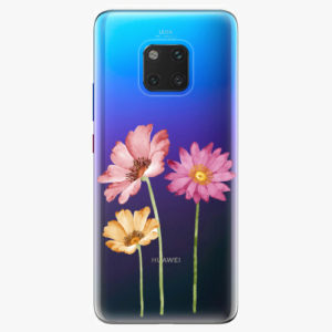 Plastový kryt iSaprio - Three Flowers - Huawei Mate 20 Pro