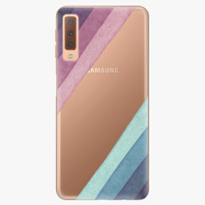 Plastový kryt iSaprio - Glitter Stripes 01 - Samsung Galaxy A7 (2018)