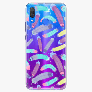 Plastový kryt iSaprio - Feather Pattern 01 - Huawei Y9 2019
