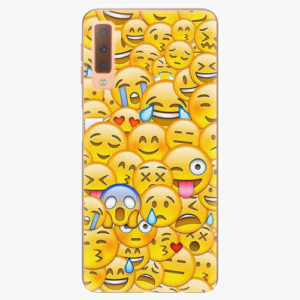 Plastový kryt iSaprio - Emoji - Samsung Galaxy A7 (2018)