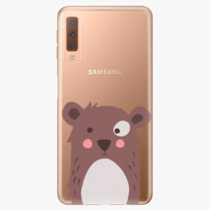 Plastový kryt iSaprio - Brown Bear - Samsung Galaxy A7 (2018)