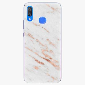 Plastový kryt iSaprio - Rose Gold Marble - Huawei Y9 2019