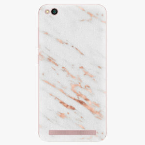 Plastový kryt iSaprio - Rose Gold Marble - Xiaomi Redmi 5A