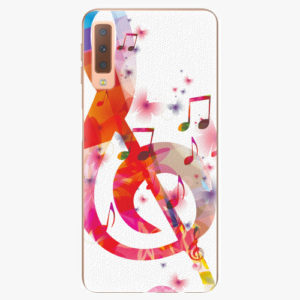 Plastový kryt iSaprio - Love Music - Samsung Galaxy A7 (2018)
