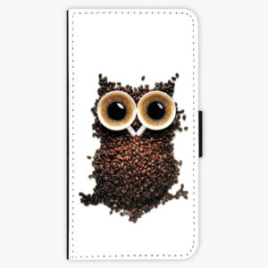 Flipové pouzdro iSaprio - Owl And Coffee - iPhone XS Max
