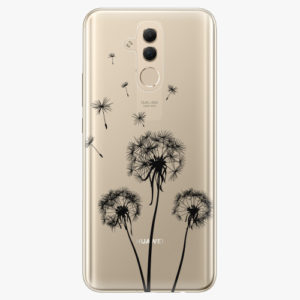 Plastový kryt iSaprio - Three Dandelions - black - Huawei Mate 20 Lite