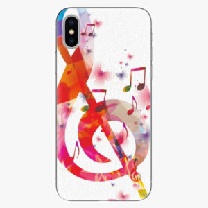 Silikonové pouzdro iSaprio - Love Music - iPhone X
