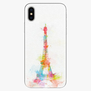 Silikonové pouzdro iSaprio - Eiffel Tower - iPhone X
