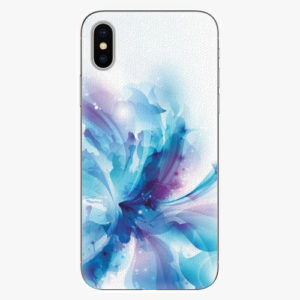 Silikonové pouzdro iSaprio - Abstract Flower - iPhone X