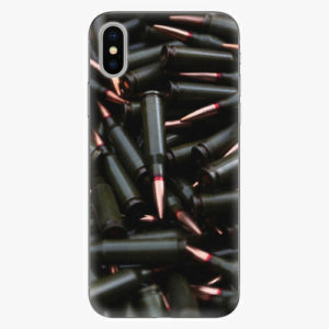 Silikonové pouzdro iSaprio - Black Bullet - iPhone X