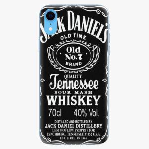 Silikonové pouzdro iSaprio - Jack Daniels - iPhone XR