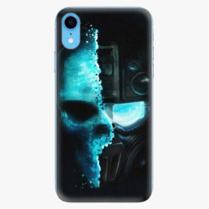 Silikonové pouzdro iSaprio - Roboskull - iPhone XR
