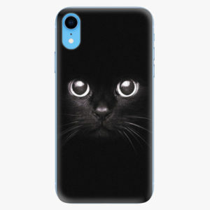 Silikonové pouzdro iSaprio - Black Cat - iPhone XR