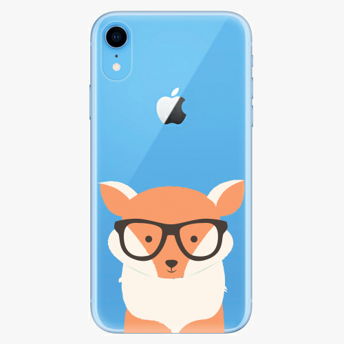 Silikonové pouzdro iSaprio - Orange Fox - iPhone XR Silikonové pouzdro iSaprio - Orange Fox - iPhone XR