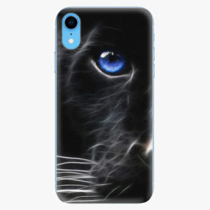 Silikonové pouzdro iSaprio - Black Puma - iPhone XR