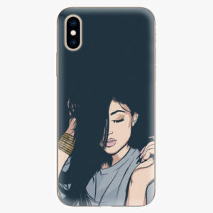 Silikonové pouzdro iSaprio - Swag Girl - iPhone XS