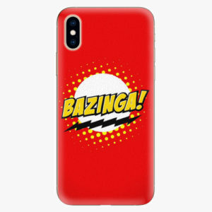 Silikonové pouzdro iSaprio - Bazinga 01 - iPhone XS