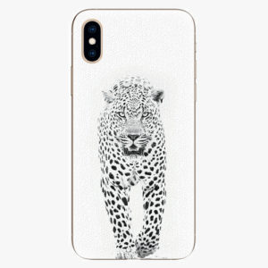 Silikonové pouzdro iSaprio - White Jaguar - iPhone XS
