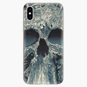 Silikonové pouzdro iSaprio - Abstract Skull - iPhone XS