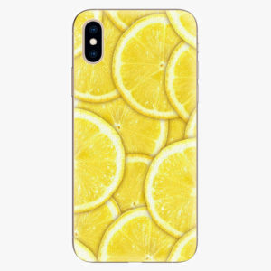 Silikonové pouzdro iSaprio - Yellow - iPhone XS