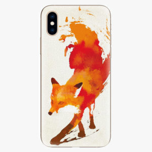 Silikonové pouzdro iSaprio - Fast Fox - iPhone XS