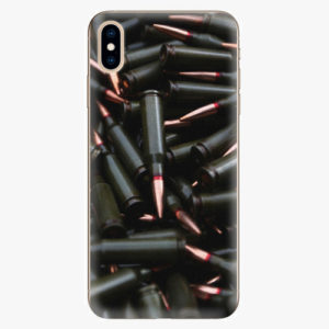 Silikonové pouzdro iSaprio - Black Bullet - iPhone XS Max