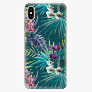 Silikonové pouzdro iSaprio - Tropical Blue 01 - iPhone XS Max