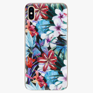 Silikonové pouzdro iSaprio - Tropical Flowers 05 - iPhone XS Max