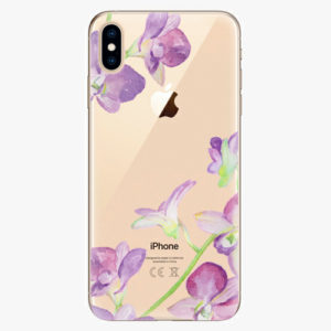 Silikonové pouzdro iSaprio - Purple Orchid - iPhone XS Max