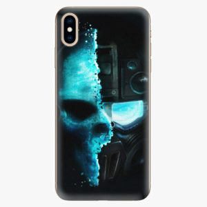 Silikonové pouzdro iSaprio - Roboskull - iPhone XS Max
