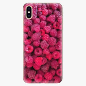 Silikonové pouzdro iSaprio - Raspberry - iPhone XS Max
