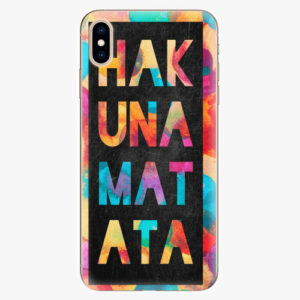 Silikonové pouzdro iSaprio - Hakuna Matata 01 - iPhone XS Max
