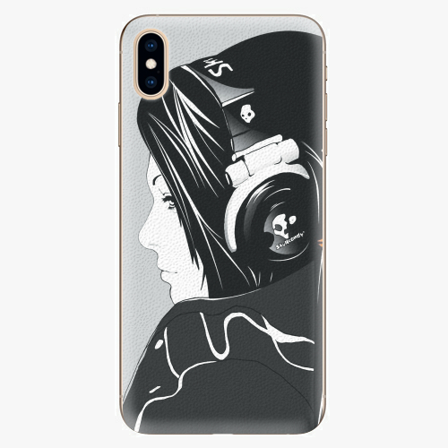 Silikonové pouzdro iSaprio - Headphones - iPhone XS Max Silikonové pouzdro iSaprio - Headphones - iPhone XS Max