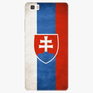 Silikonové pouzdro iSaprio - Slovakia Flag - Huawei Ascend P8 Lite