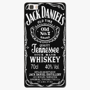 Silikonové pouzdro iSaprio - Jack Daniels - Huawei Ascend P8 Lite