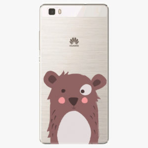 Silikonové pouzdro iSaprio - Brown Bear - Huawei Ascend P8 Lite