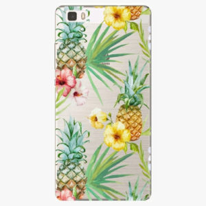 Silikonové pouzdro iSaprio - Pineapple Pattern 02 - Huawei Ascend P8 Lite