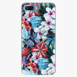 Silikonové pouzdro iSaprio - Tropical Flowers 05 - Huawei Honor 10