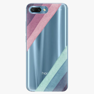 Silikonové pouzdro iSaprio - Glitter Stripes 01 - Huawei Honor 10